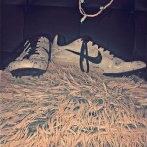Nike track and field running shoes